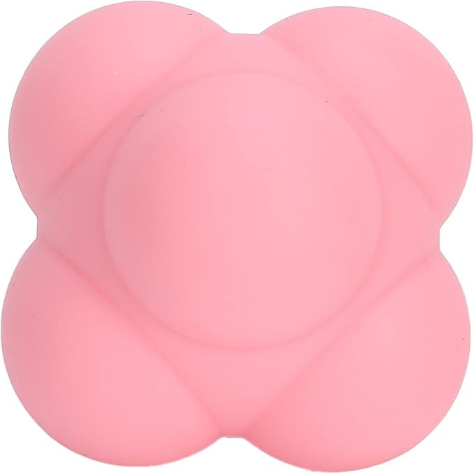 Silicone Bounce Reaction Ball HighDensity Portable Reflex Training Ball for HandEye Coordination Speed Exercise Sports Training Rehabilitation Size 7cm