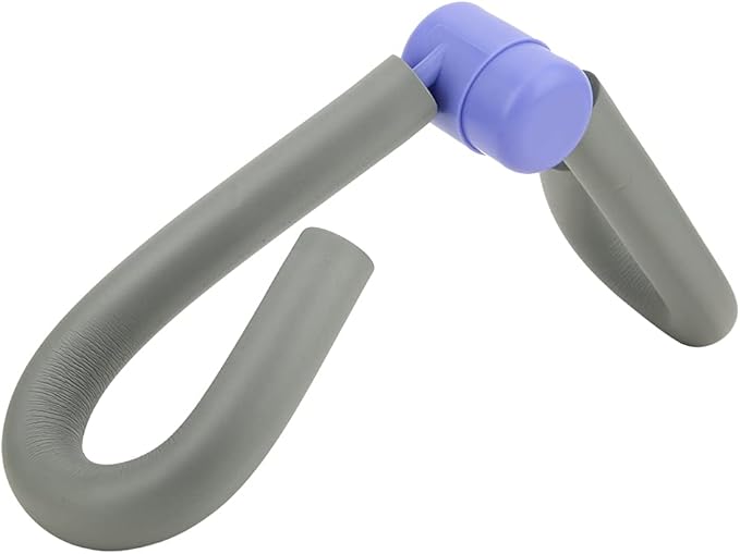 Semme Leg Thigh Exerciser Trainer Portable Gym Equipment Strength Training for Home Workout Fitness Enthusiasts Gray Pink Collodion Metal Spring