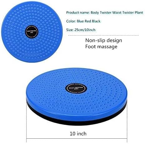 Body Waist Twister, Waist Disc Trainer Board ABS Twist Waist Disc Board Body Building Twister Plate Weight Loss Foot Massage Plate (BLUE)