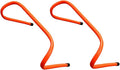 2pcs Plastic Agility Hurdles 15cm Speed Training Equipment for Soccer Football Running Agility Workout