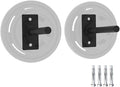 Wall Mounted Weight Plate Holder,Weight Plate Rack for for All Size Bumper Plates, Max Weight Capacity 300 Lb, Home Gym Organizer