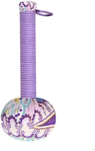 Lymphatic Drainage Massager，Mugwort Massage Hammer Herbal Wormwood Massage Tool Meridian Tapping Stick，Manual Full Body Back Shoulder Neck Relief, Muscle Stress Reduction Wormwood (Pink, 31CM)