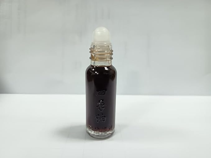 Four Season (Shen Nong Si) Medicated Oil Roll On 10 ml, Traditional Asian Therapeutic Massage Oil, Classic Aroma for Cold/Motion/Breathing/Skin/Stomach/Sore Reliefs