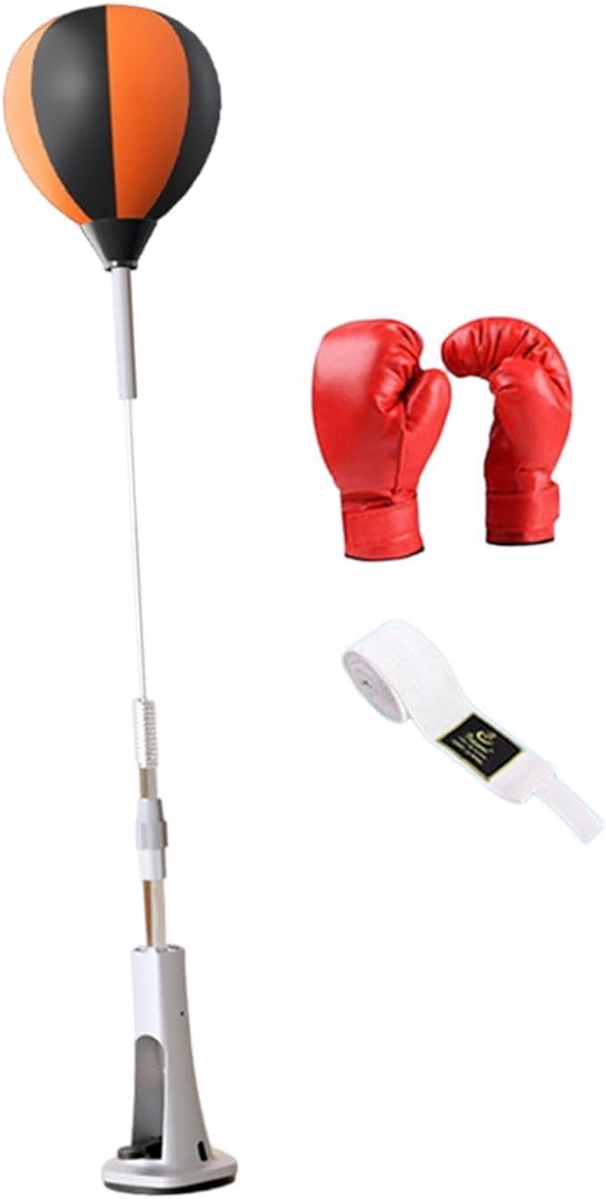 Boxing Reaction Ball, with Stand Boxing Speed Bag Boxing Punching Bag for Exercise, for Kids with Gloves