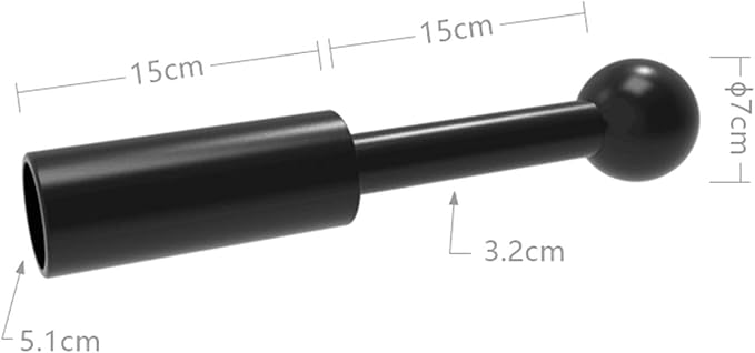 DYK&NX Single Arm Landmine T-Bar Row, Landmine Handle Bar Arm Row Gym Attachment, Attachment for Home Gym Strength Training Equipment