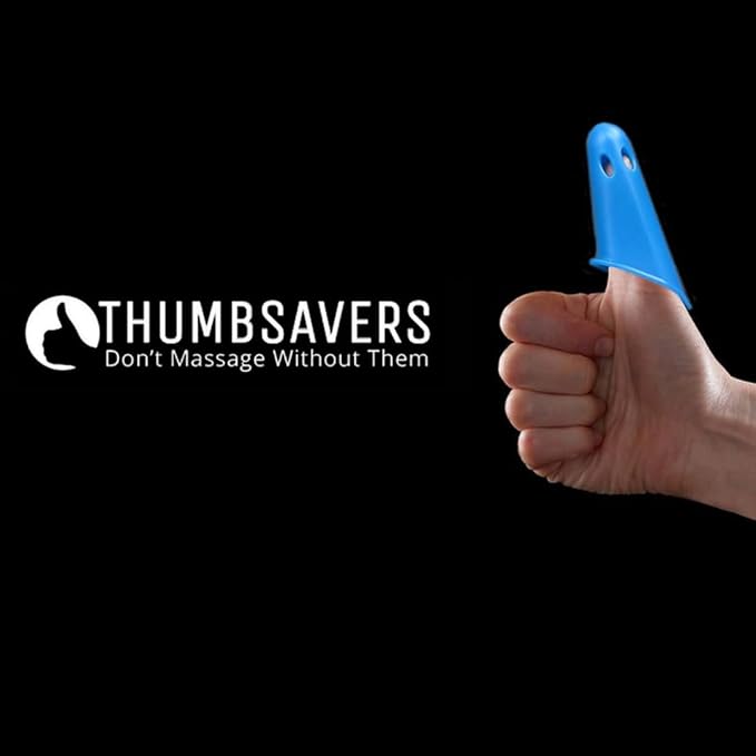 Thumbsavers Massage Tool for Deep Tissue and Trigger Point Massage – Thumb and Joint Support for Massage Therapists, Chiropractors and Physical Therapists – Hand Protection Aid (Medium (Classic))