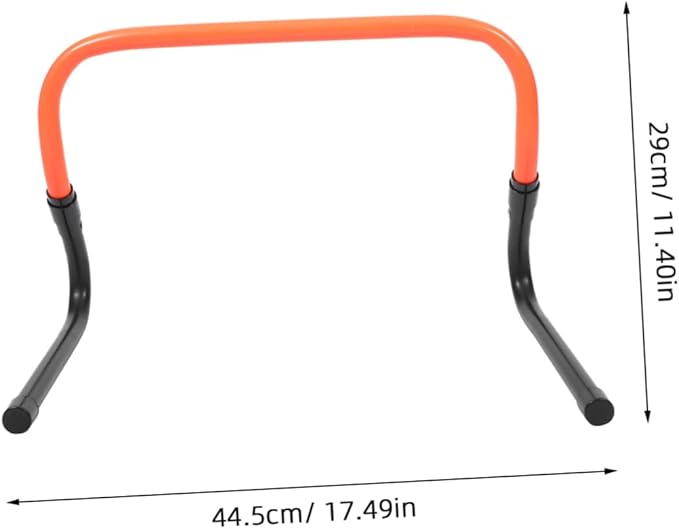 UPKOCH Wear-Resistant Agility Hurdle Plastic Training Equipment for Soccer Football Baseball and Track Convenient Folding Hurdle for Boys and Girls