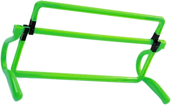 Mipcase Detachable Agility Hurdles for Soccer Training Fitness Equipment for Speed and Jumping Exercises Use Knee Lift Core Strength Green