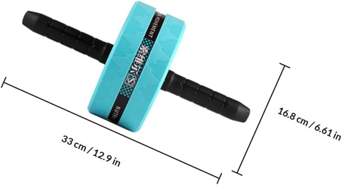 Ciieeo Quiet Ab Roller Wheel for Abdominal Exercise with Knee Pad and Jump Rope Set, Fitness Roller Wheel for General Core Workout and Strength Training