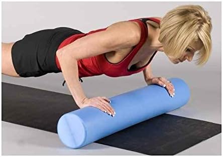 JFIT High Density Smooth EVA Foam Roller - Made in Taiwan - Multiple Size Options Available - Exercise, Massage, Muscle Recovery, Round Foam Roller