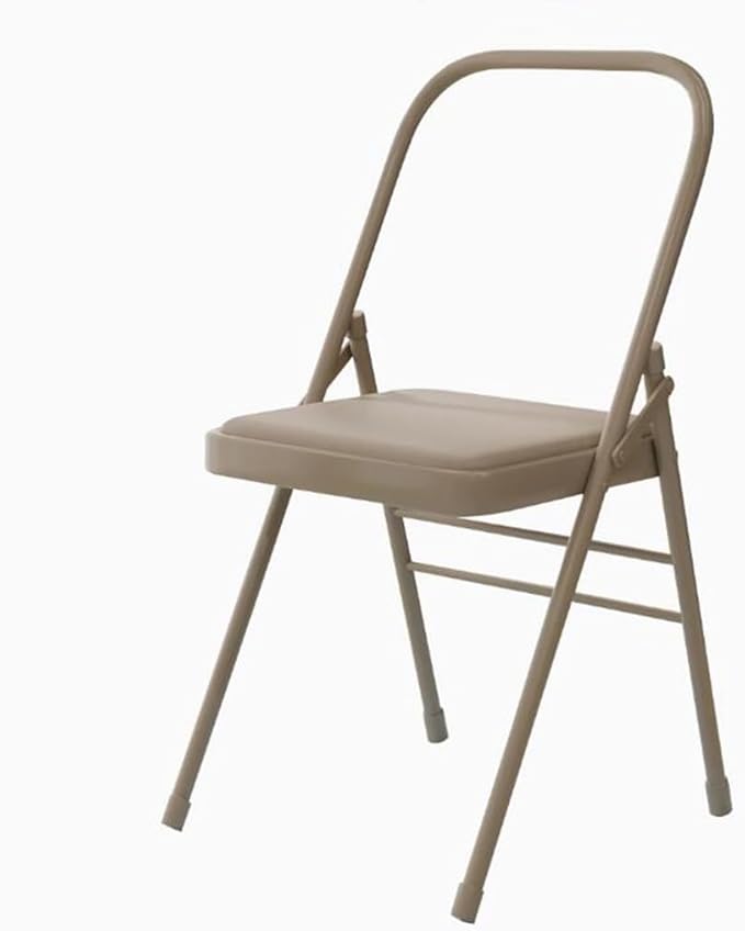 Yoga Chair Metal Yoga Chair Iyengar Yoga Chair Yoga Chair for Yoga Backless Yoga Chair for Flexibility and Strength Training Tool