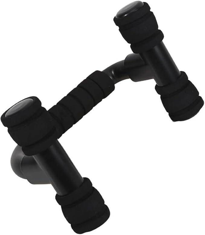1Pair Push Up Bar Strength Training Non-Slip Sturdy Push-Up Stands Floor Workouts Fitness Calisthenics for Men Women(Black)