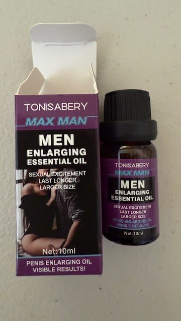 Tonisabery Max Man Essential Oil for Men Massage by Tonisaberey – 10ml (Purple)