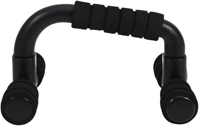 1Pair Push Up Bar Strength Training Non-Slip Sturdy Push-Up Stands Floor Workouts Fitness Calisthenics for Men Women(Black)