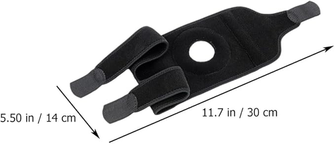 2pcs Breathable Knee Support Sleeves Lightweight Protective Cushion Knee Wraps for Fitness Cycling Basketball Joint Protection