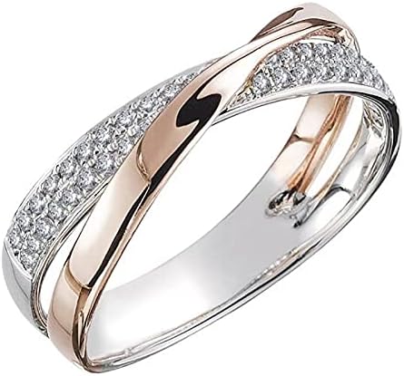 LONG-A 2 Pieces Magnetic Slimming Ring, Weight Loss Health Care Fitness Jewelry Burning Weight Design Opening Therapy Lose Fashion X,Multi Colored,6 = 16 mm