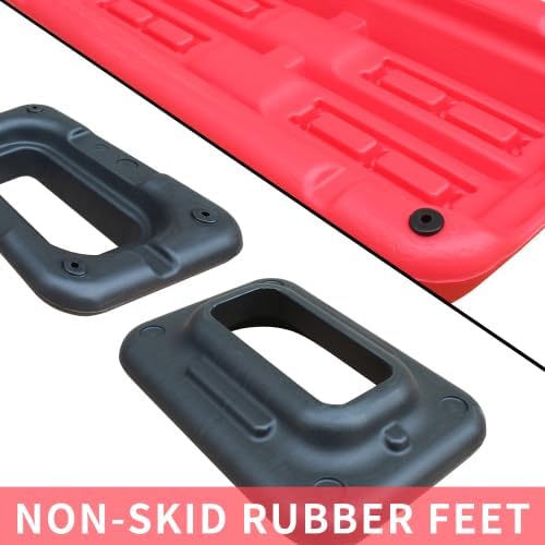 Aerobic Exercise Step Platform for Home Gym, 4 Stackable Risers -Adjustable Hight, Step Up Exercise Platform, Fitness Training Workout Stepper, Cardio Strength