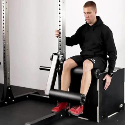 Adjustable Leg Extension & Curl Attachment for Home Gym - 16mm Compatible Lower Body Fitness Equipment for Strength Training & Muscle Building, Perfect for Home Workouts