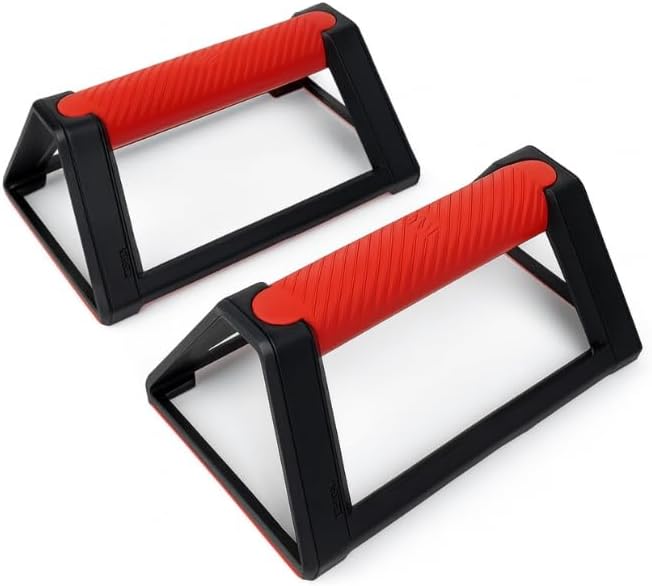 Summit Grips Premium Push-Up Handles for Strength Training, Stackable, Wrist-Friendly, Ergonomic Grip for Home Gym Workouts