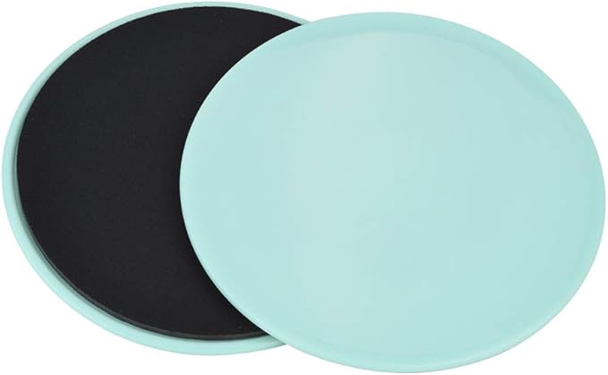 Core Slider, Gliding Discs, 2PCS Exercise Sliders, Full Body Workout for Home Gym, Yoga, Balance Training, Compact and Lightweight Exercise