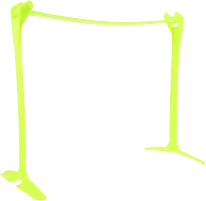 Toyvian Adjustable Football Speed Hurdles for Agility Training Foldable Plastic Soccer Speed Training Equipment for Football Fitness Exercises