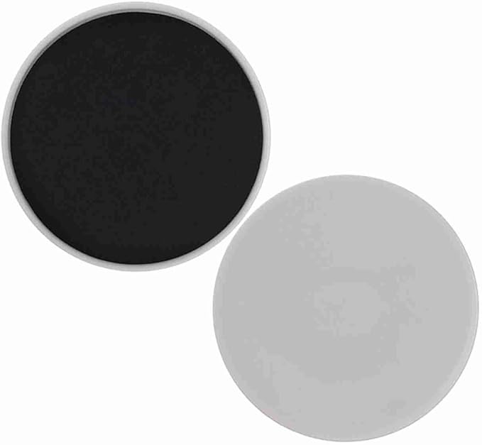 2PCS Exercise Sliding Disc Fitness Core Slider for Full Body Workout with Portable Design for Gym Yoga Dance Balance Training
