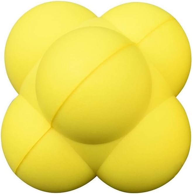 Uncoated Foam Reaction Ball, Yellow