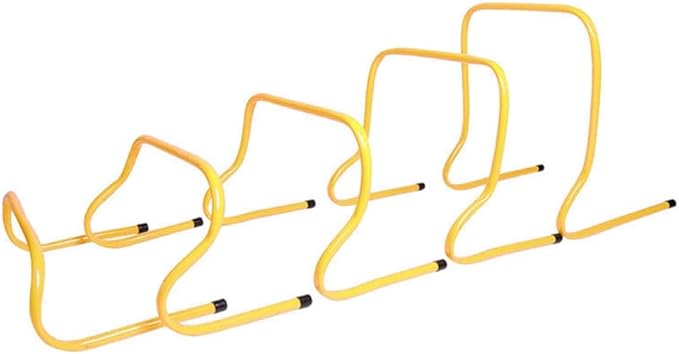 5 Pack Agility Speed Training Hurdles Detachable Agility Training Hurdles Sports Practice Equipment for Athletes, Soccer