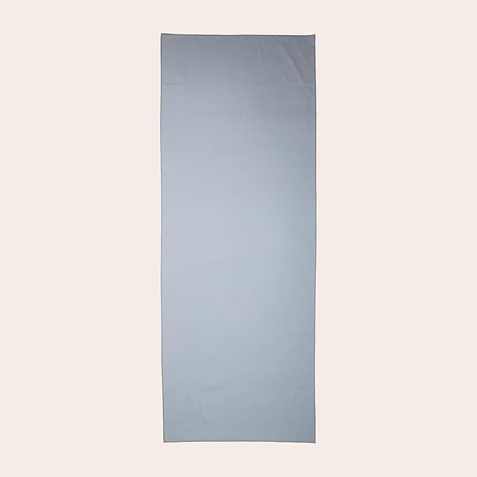 Fittest Pro Non-Slip Hot Yoga Towel with Super-Absorbent Soft Suede Microfiber in Many Colors, for Bikram Pilates and Yoga Mats. (72.00 x 26.50) Frosted Blue