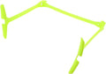 Homoyoyo Adjustable Soccer Agility Training Hurdle Foldable Obstacle Training Equipment for Athlete Speed and Footwork Enhancement, Green