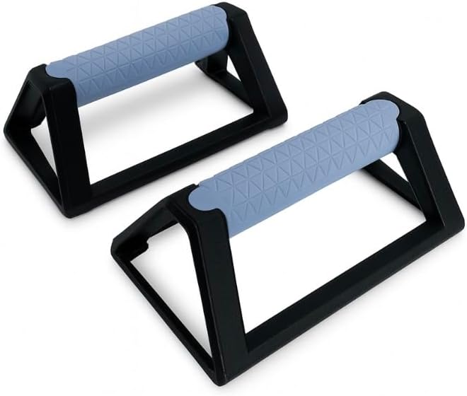 Summit Grips Premium Push-Up Handles for Strength Training, Stackable, Wrist-Friendly, Ergonomic Grip for Home Gym Workouts