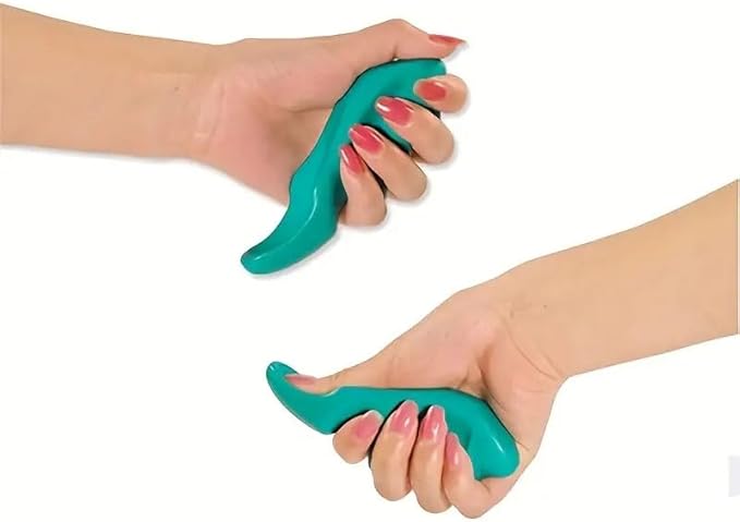 2Pcs Deep Tissue Muscle Massage Ball and Mini Green Thumb Massager Saver for Massage Body Acupressure Point Massage Tool Health Care