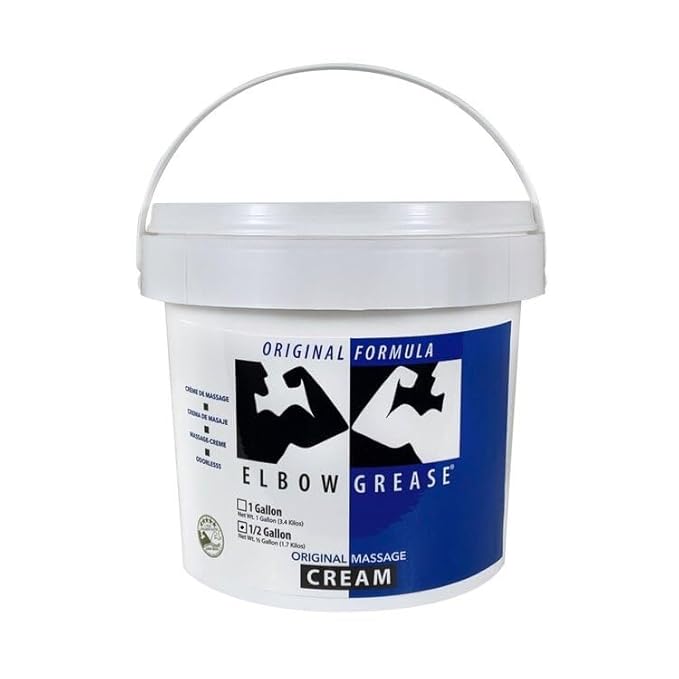 Elbow Grease Original Cream Jar - 1/2 Gallon.