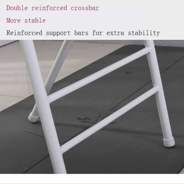 Yoga Auxiliary Chair Yoga Practice Balance Chair for Iyengar Foldable Pilates Yoga Chair with Anti-Slip Foot,PU Cushion,Double Beam Design,Green
