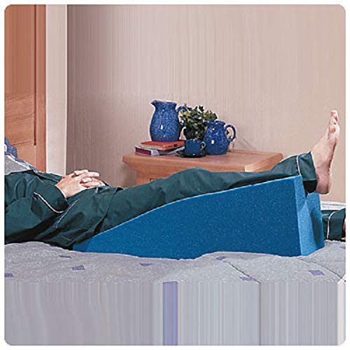 Rolyan Leg Elevating Splint, Non Vinyl Extra Long Leg Rest and Stabilizer, 4" High x 34" Long x 8" Wide, Blue