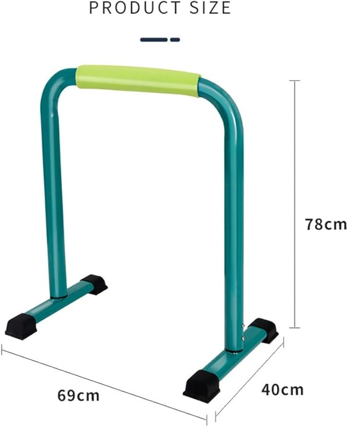 Heavy Duty Strength Training Dip Stands Station, with(440 LBS) Loading Capacity,Tricep Dips, Pull-Ups, Push-Ups