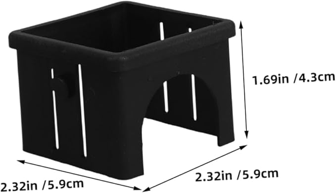 Milisten Hollow Square Tube Sleeve Insert 8pcs Precision Machined Glide Adapter for Fitness Equipment 60mm to 50mm Conversion Inner Tube Protector for Stability and Noise Reduction