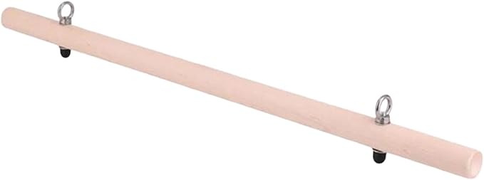 Pilates Roll Down Bar Multifunctional Home Workout Office Indoor with Hooks