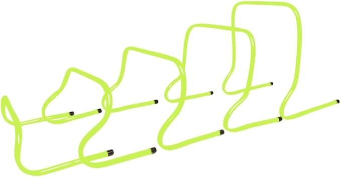 5 Pack Agility Speed Training Hurdles Detachable Agility Training Hurdles Sports Practice Equipment for Athletes, Soccer