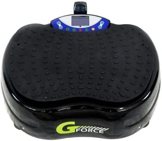 GForce Portable Dual Motor 1500 Watt Whole Body Vibration Plate Exercise Machine | Most Powerful Whole Body Vibration Platform Home & Gym Equipment for Men & Women, Lymphatic Drainage & Weight Loss