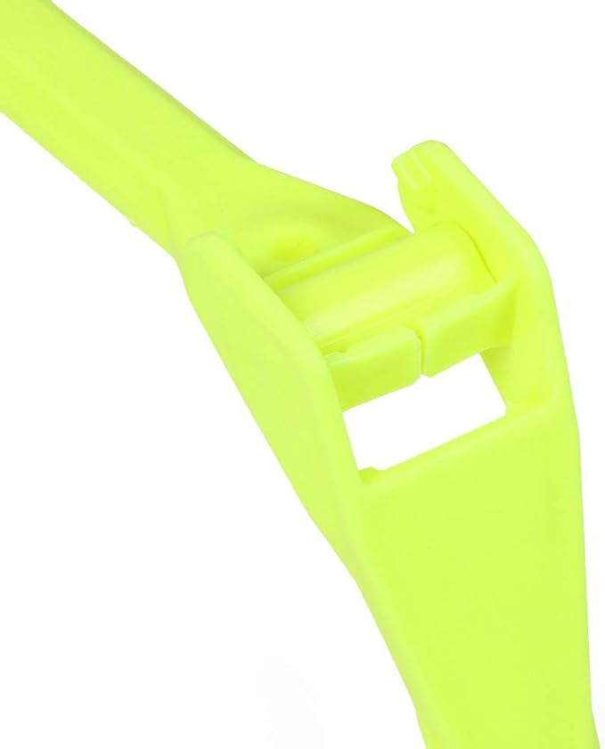 Speed Adjustable Yellow Football Soccer Training Hurdles for Agility Practice for Athletes and, 2pcs 12.4in 8.5in 5.9in