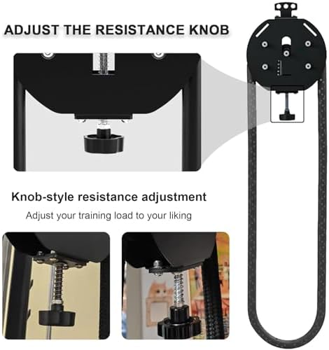 Portable Suspension Trainer with Adjustable Resistance, Endless Rope Cable Machine for Home Workouts, Targets Back, Arms, Grip and Coordination, 4m Circumference