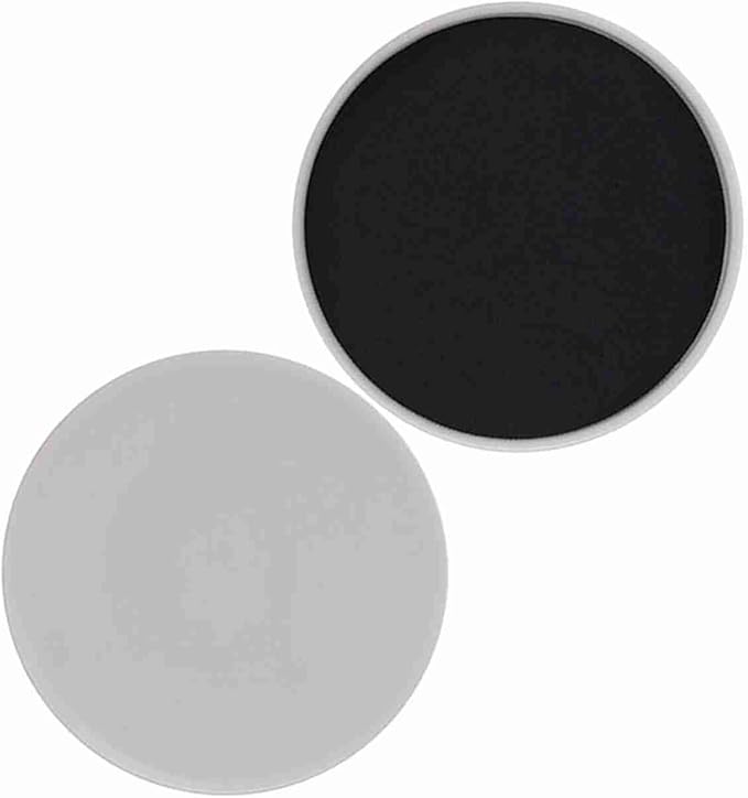 Exercise Discs Lightweight Core Slider for Full Body Workout, Set of 2 for Yoga Dance Physical Therapy, ABS Material