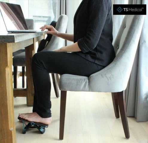 by TS Medical - Portable Foot and Leg Exerciser - Exercise at Home or During Travel to Support Circulation, Range of Motion, Mobility and Muscle Tone