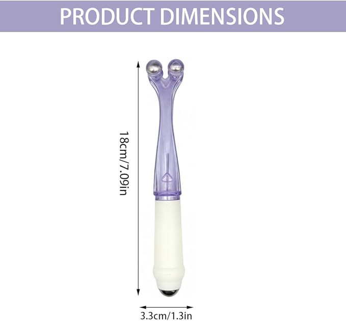 3 Pack Hand Massager for Arthritis & Finger Massager Roller, 2-in-1 Dual Head Hand Pain Relief Tool with Stainless Steel Beads, 360° Rolling Design, Thumb Saver Massage Tool, Arthritis Relief