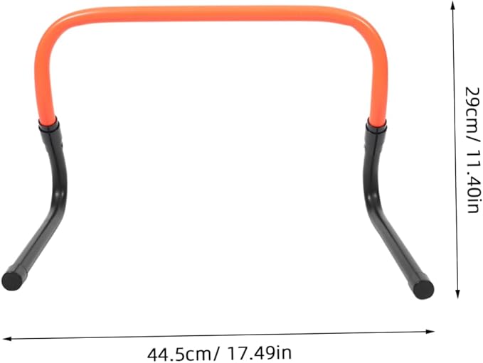 HANABASS Height Soccer Training Hurdle Plastic Agility Hurdle for Suitable for Football Basketball and Sports Training Enhances Speed Flexibility and Coordination