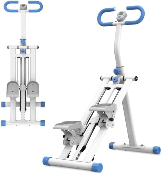 Stair Stepper Mini Stepper, Vertical Climber Machine for Home Full Body Workout, Adjustable Handlebar, Stable Non-Slip Frame, Home Climber, Aerobic Stepper, Fitness Stepper
