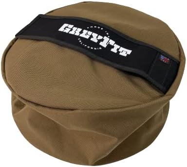 Color GreyFit Boulder Sandbag Made in The U.S.A. Use for Training Crossfit and Strongman Exercises. Competition Grade