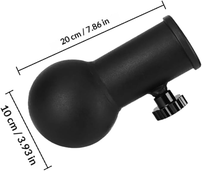 ARTIBETTER Barbell Attachment Base for T Bar Row Machine, Rotatable Iron Barbell Parts in Black, Home Gym Equipment for Strength Training and Muscle Building