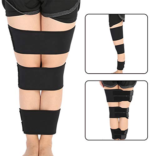 Health Gear 3pcs Leg Correction Belts, Posture Corrector for O X Type Leg, Orthopedic Leg Belt Bow Legs Correction, 3 Size for Thigh Knee Shin, Straighten Legs Band for Adult and
